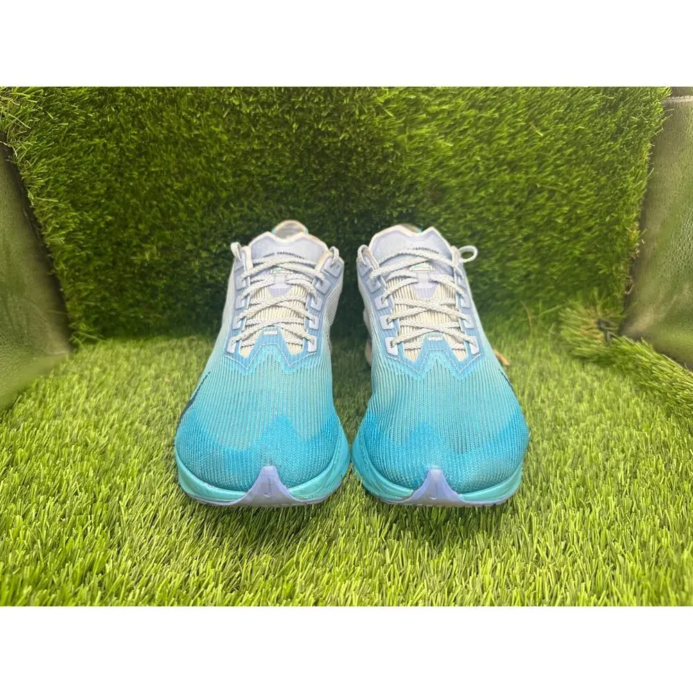 Nike Vaporfly 4 HF6412-114 Athletic Sneaker Womens 8.5 Blue Mesh Gym Road Racing